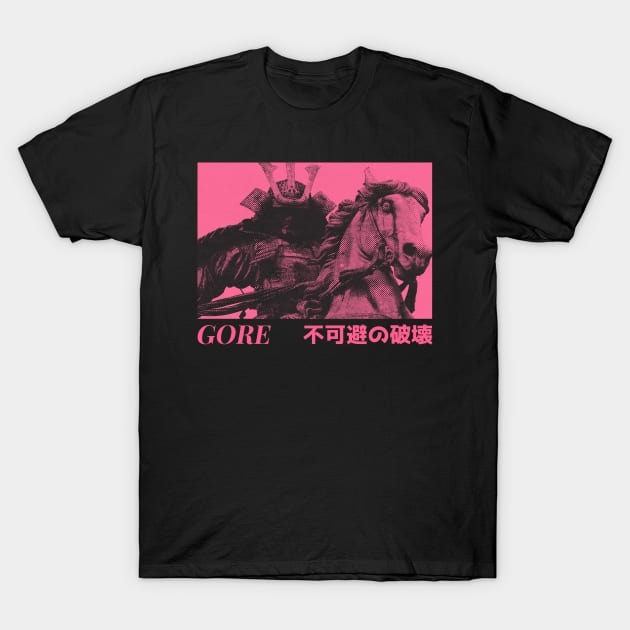 不​可​避​の​破​壊 Pink Version T-Shirt by GORE